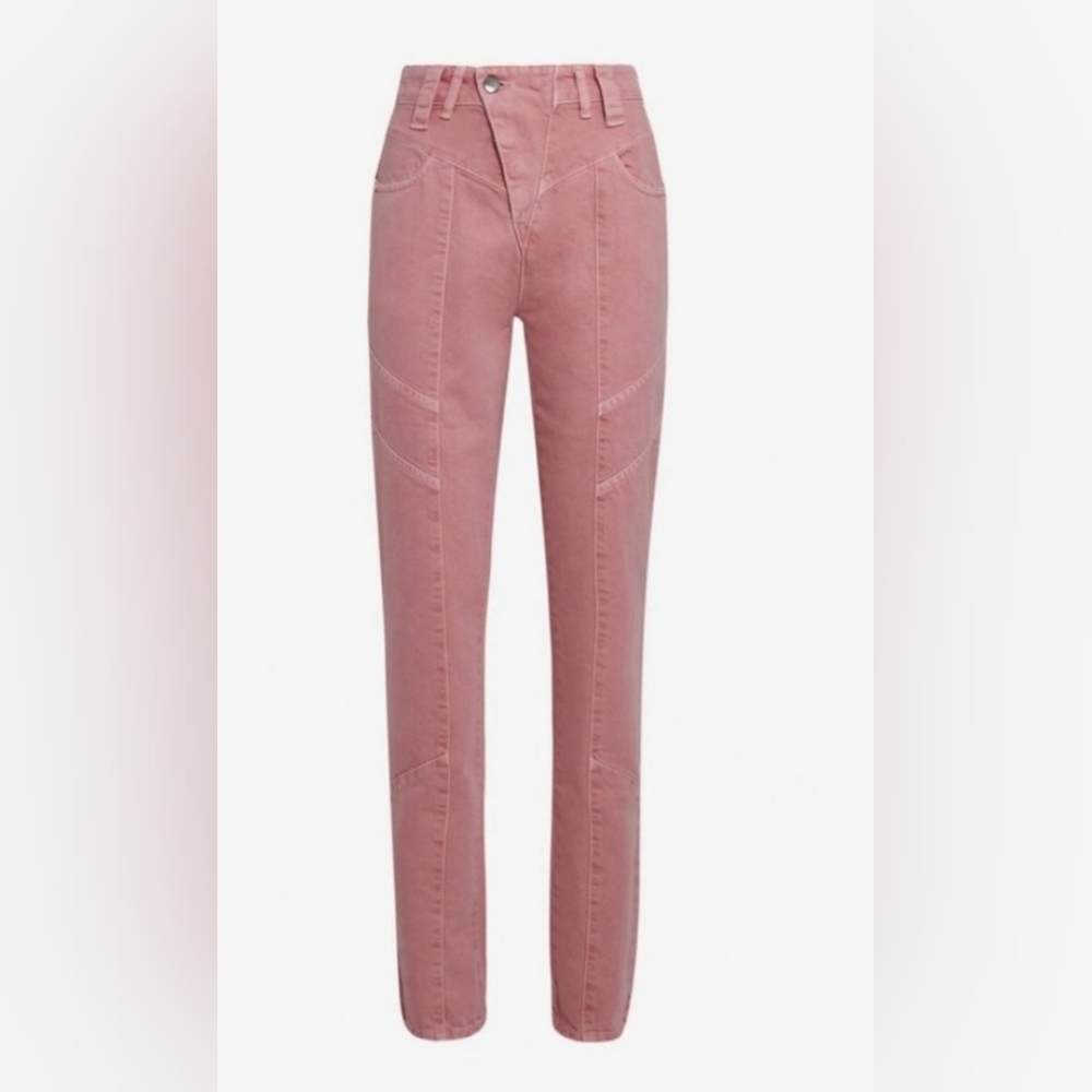 Retrofete Pink Straight Leg Jeans